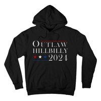 Trump Vance 2024 Outlaw Hillbilly Us Flag Vintage Hoodie