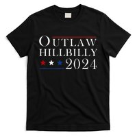 Trump Vance 2024 Outlaw Hillbilly Us Flag Vintage T-Shirt