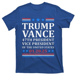 Trump Vance 47th President Vp 2025 Inauguration Patriotic T-Shirt