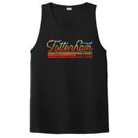 Tottenham Vintage 80s Style Tottenham England PosiCharge Competitor Tank