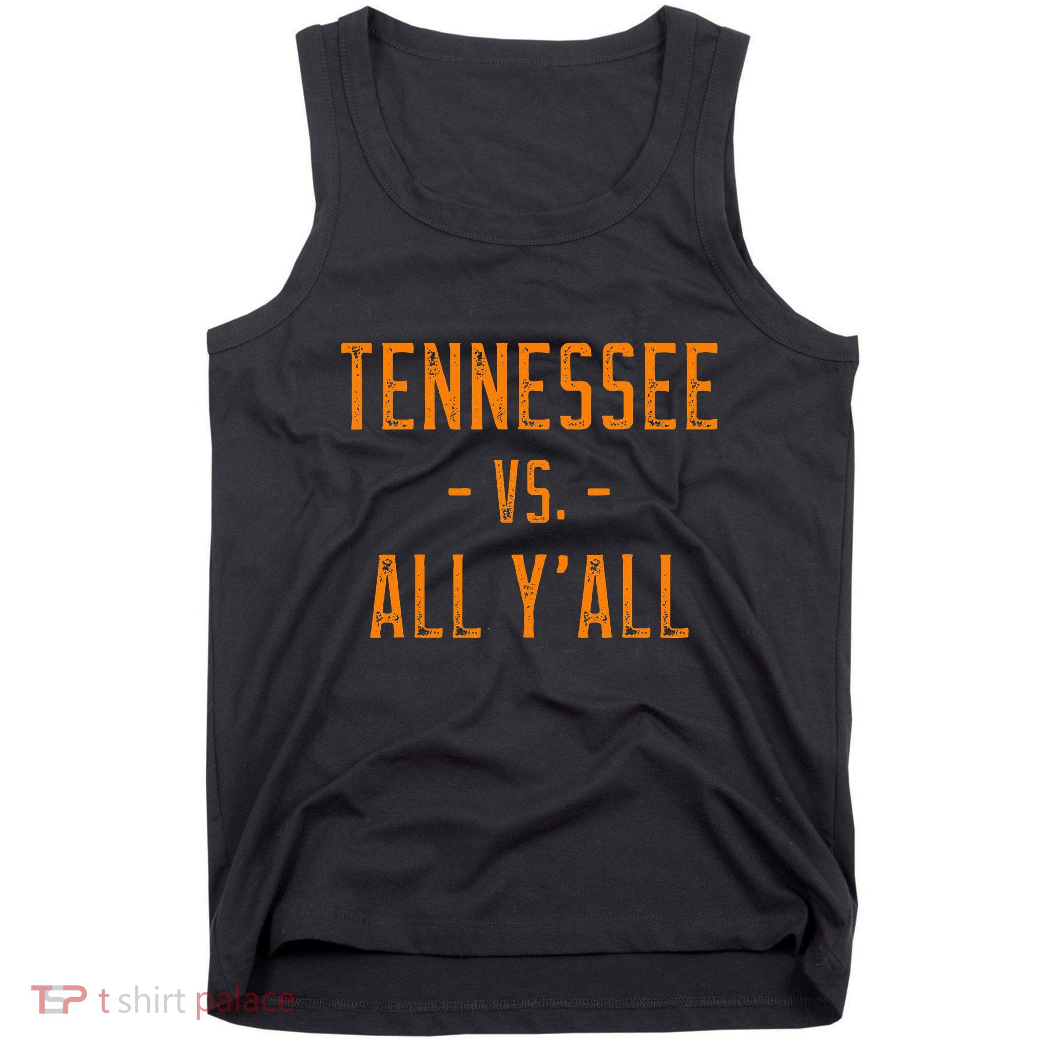 Tennessee Vs. All Y’All Sports Weathered Vintage Southern Tank Top