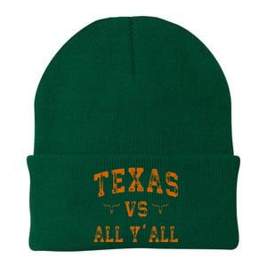 Texas Vs All Yall Knit Cap Winter Beanie