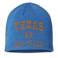 Texas Vs All Yall Sustainable Beanie