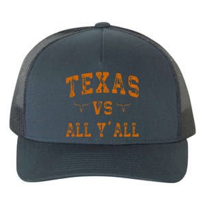 Texas Vs All Yall Yupoong Adult 5-Panel Trucker Hat