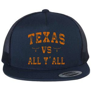 Texas Vs All Yall Flat Bill Trucker Hat