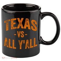 Texas Vs All Yall 11oz C Handle Ceramic Mug