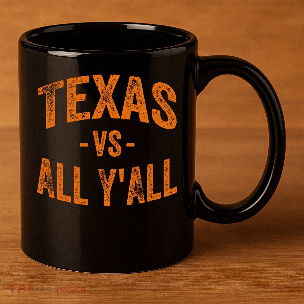 Texas Vs All Yall 11oz C Handle Ceramic Mug