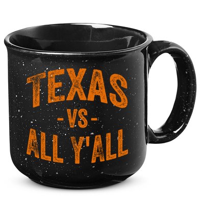 Texas Vs All Yall 15oz Campfire Ceramic Mug