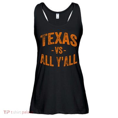 Texas Vs All Yall Ladies Essential Flowy Tank