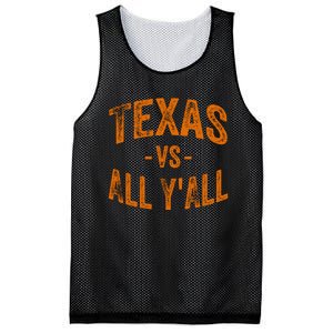 Texas Vs All Yall Mesh Reversible Basketball Jersey Tank