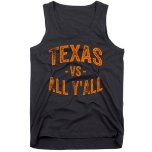 Texas Vs All Yall Tank Top