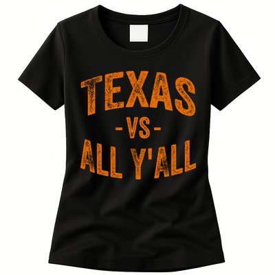 Texas Vs All Yall Womens T-Shirt