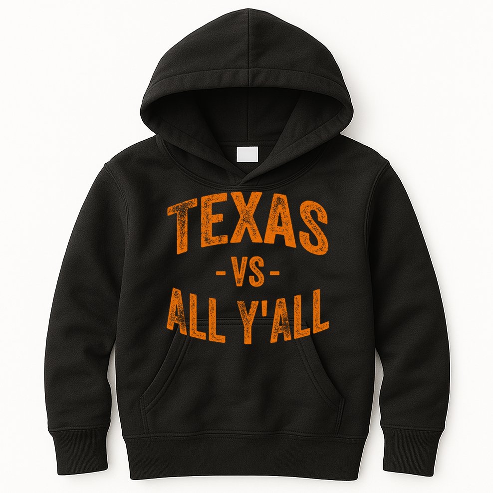 Texas Vs All Yall Kids Hoodie
