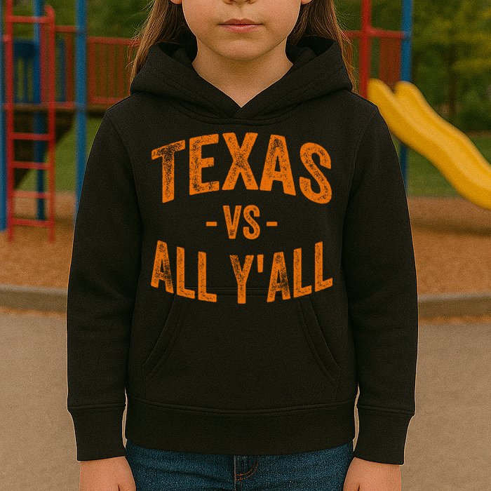 Texas Vs All Yall Kids Hoodie