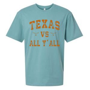 Texas Vs All Yall Sueded Cloud Jersey T-Shirt