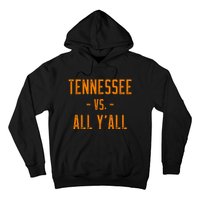 Tennessee Vs All Y’all Sports Weathered Vintage Southern Hoodie