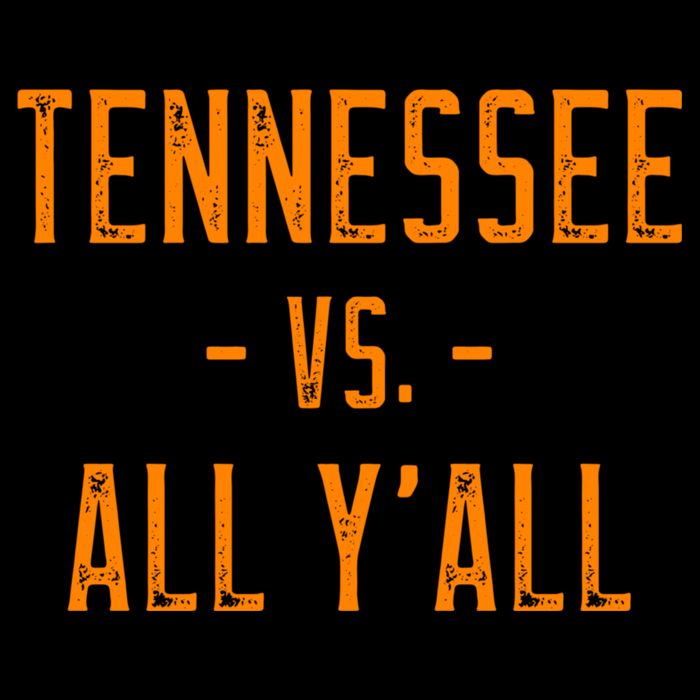 Tennessee Vs All Y’all Sports Weathered Vintage Southern Mug
