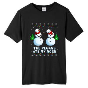 The Vegans Ate My Nose Gift Funny Christmas Great Gift Tall Fusion ChromaSoft Performance T-Shirt