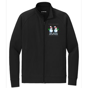 The Vegans Ate My Nose Gift Funny Christmas Great Gift Stretch Full-Zip Cadet Jacket