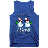 The Vegans Ate My Nose Gift Funny Christmas Great Gift Tank Top