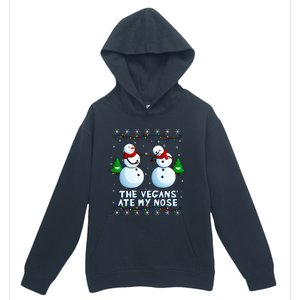 The Vegans Ate My Nose Gift Funny Christmas Great Gift Urban Pullover Hoodie