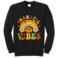 Thankful Vibes Autumn Pumpkin Harvest Festive Sweatshirt