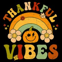 Thankful Vibes Autumn Pumpkin Harvest Festive Sweatshirt
