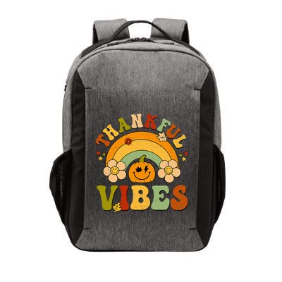 Thankful Vibes Autumn Pumpkin Harvest Festive Vector Backpack