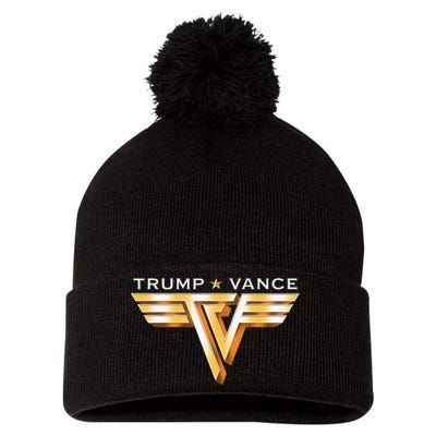 Trump Vance America Pro Trump 2024 Pom Pom 12in Knit Beanie