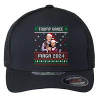 Trump Vance Brothers Maga 2024 Christmas Ugly Sweater Xmas Sweatshirt Flexfit Unipanel Trucker Cap