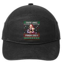 Trump Vance Brothers Maga 2024 Christmas Ugly Sweater Xmas Sweatshirt 7-Panel Snapback Hat