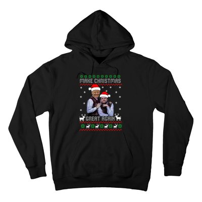 Trump Vance Brothers Make Christmas Great Again Santa Hoodie