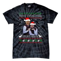 Trump Vance Brothers Make Christmas Great Again Santa Tie-Dye T-Shirt