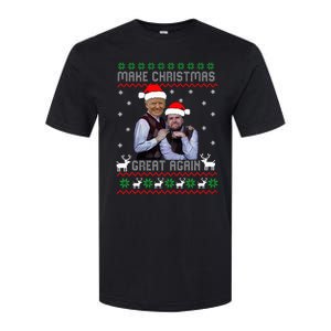 Trump Vance Brothers Make Christmas Great Again Santa Softstyle CVC T-Shirt