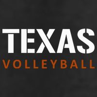 Texas Volleyball Block Style Golf Towel