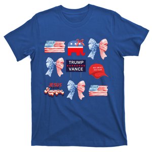 Trump Vance Bow Coquette Vote Presidential 2024 Election T-Shirt