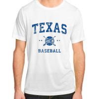 Texas Vintage Baseball Throwback Adult ChromaSoft Performance T-Shirt