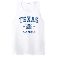 Texas Vintage Baseball Throwback PosiCharge Competitor Tank