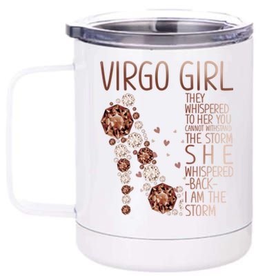 Th Virgo Birthday High Heels Costume Black Funny Gift 12 oz Stainless Steel Tumbler Cup