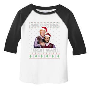 Trump Vance Brothers Make Christmas Great Again Santa Toddler Fine Jersey T-Shirt