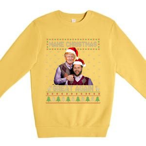 Trump Vance Brothers Make Christmas Great Again Santa Premium Crewneck Sweatshirt