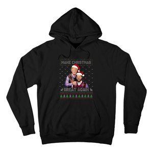 Trump Vance Brothers Make Christmas Great Again Santa Hoodie