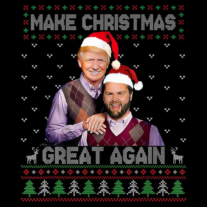 Trump Vance Brothers Make Christmas Great Again Santa Mug
