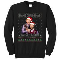 Trump Vance Brothers Make Christmas Great Again Santa Tall Sweatshirt