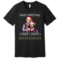 Trump Vance Brothers Make Christmas Great Again Santa Premium T-Shirt