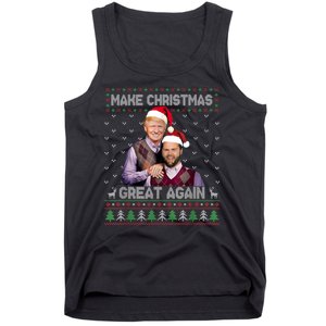 Trump Vance Brothers Make Christmas Great Again Santa Tank Top