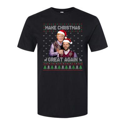 Trump Vance Brothers Make Christmas Great Again Santa Softstyle CVC T-Shirt