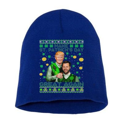 Trump Vance Brothers Short Acrylic Beanie