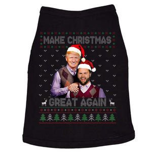 Trump Vance Brothers Make Christmas Great Again Santa Doggie Tank