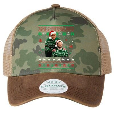 Trump Vance Brothers Make Christmas Great Again Santa Legacy Tie Dye Trucker Hat